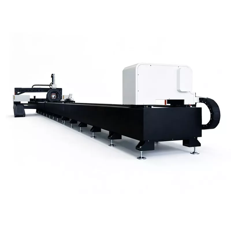 Heavy Duty Ground Rail 3-in-1 Serat Laser Cutting Machine Heavy Duty Ground Rail 3-in-1 Serat Laser Cutting Machine